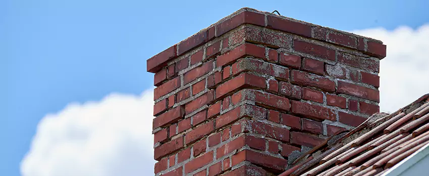 Brick Chimney Flue Installation in Hurst, TX