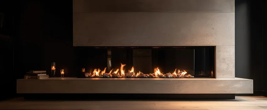 Gas Fireplace Ember Bed Design Services in Hurst, Texas