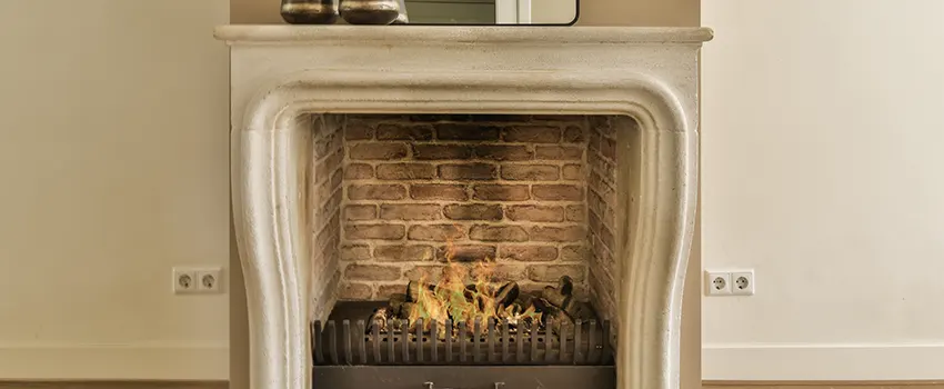 Vintage-style Fireplace Redesign in Hurst, Texas