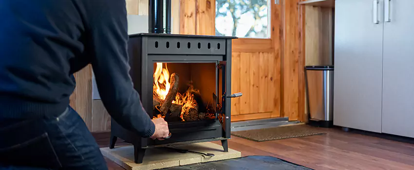 Open Hearth Wood Fireplace Installation in Hurst, TX