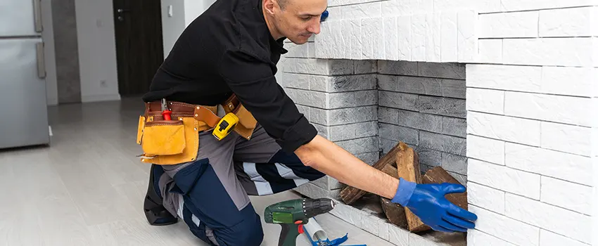 Fireplace Damaged Damper Frame Repair Services in Hurst, Texas
