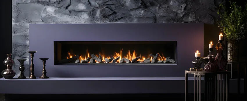 Ember Bed for Ventless Gas Fireplace in Hurst, TX